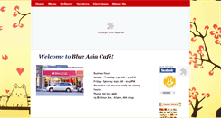 Desktop Screenshot of blueasiacafe.com